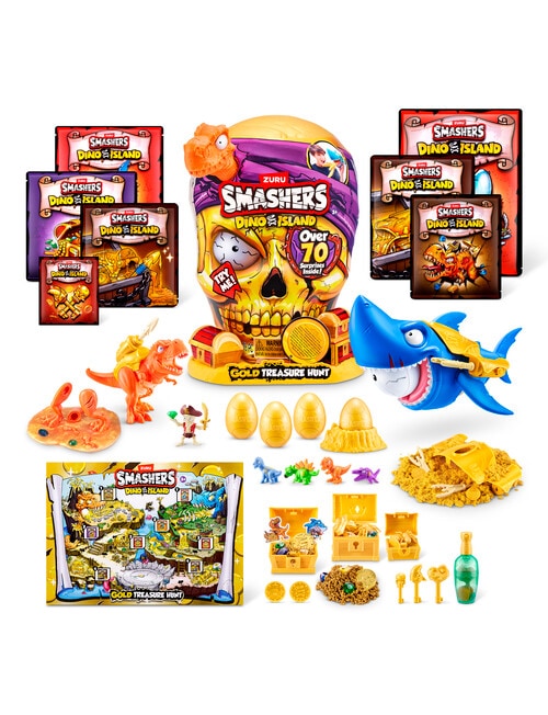Smashers Dino Island, Gold Treasure Hunt, Series 1 product photo View 02 L