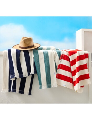 Verano Resort Tulum Beach Towel Range, Navy product photo