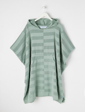 Verano Amalfi Hooded Beach Towel, Sage product photo