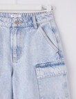 Switch Cargo Denim Short, Light Blue product photo View 04 S