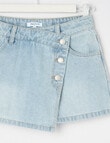 Switch Denim Skort, Blue product photo View 05 S