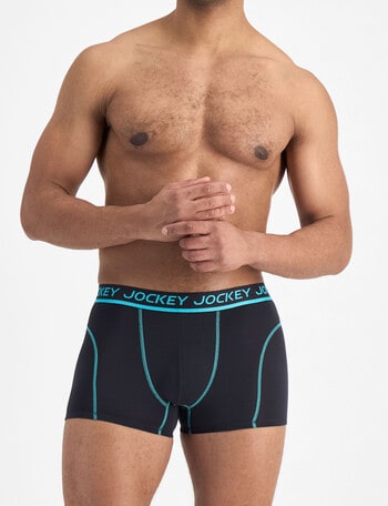 Jockey Performance Modal Trunk, Black & Jade product photo