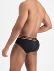 Jockey Performance Cotton Brief, Black product photo View 03 S