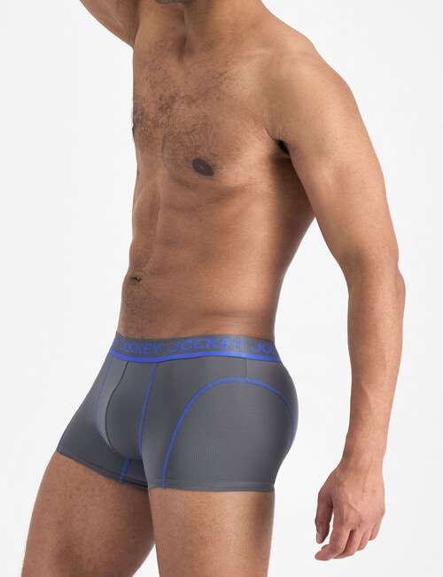 Jockey Performance Mesh Trunk, Abstract Grey product photo View 02 L