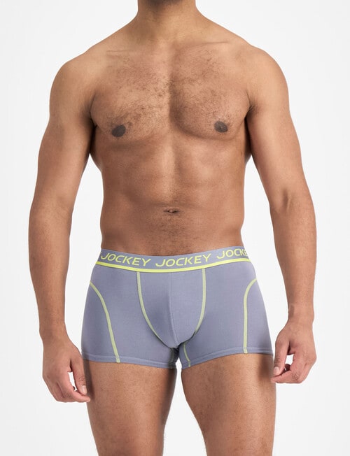 Jockey Performance Cotton Trunk, Paris Purple product photo