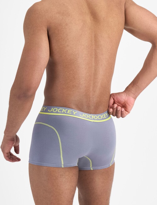 Jockey Performance Cotton Trunk, Paris Purple product photo View 03 L