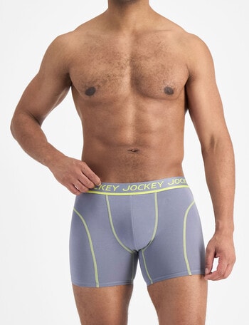 Jockey Performance Cotton Mid Trunk, Paris Purple product photo