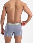 Jockey Performance Cotton Mid Trunk, Paris Purple product photo View 03 S