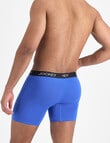 Jockey Chafe Proof Cotton Mid Trunk, Sapphire Dust product photo View 03 S