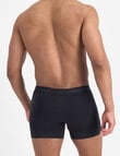 Jockey No Ride UP Grip Cotton Trunk, Black product photo View 03 S