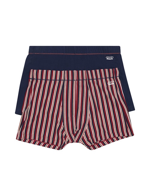 Jockey Skants Trunk, 2-Pack, Deepest Navy & Clubhouse Stripe product photo