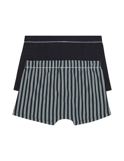 Jockey Skants Trunk, 2-Pack, Black & Clubhouse Stripe product photo View 02 L