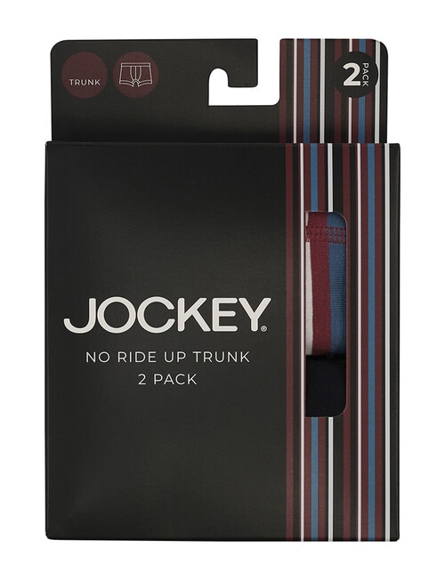 Jockey No Ride Up Trunk Gift Box, 2-Pack, Clay Red & Black product photo View 03 L