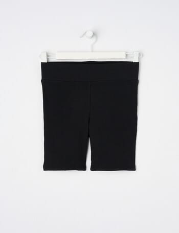 Switch Rib Bike Shorts, Black product photo