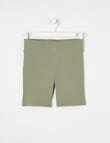 Switch Rib Bike Shorts, Khaki product photo