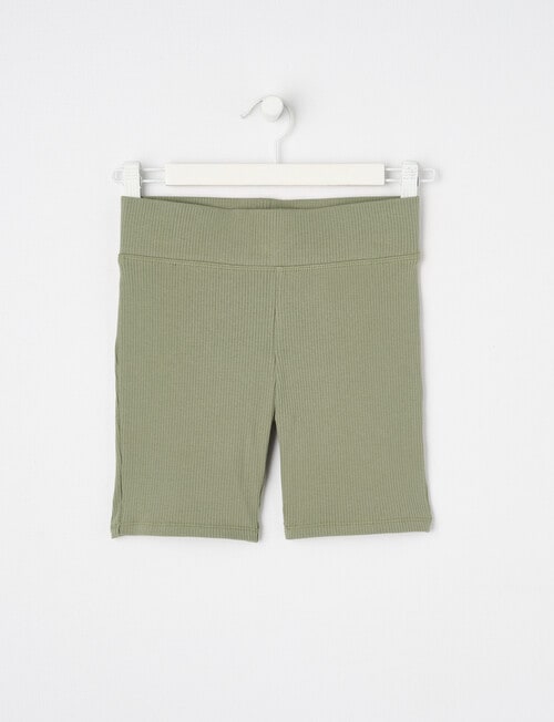 Switch Rib Bike Shorts, Khaki product photo