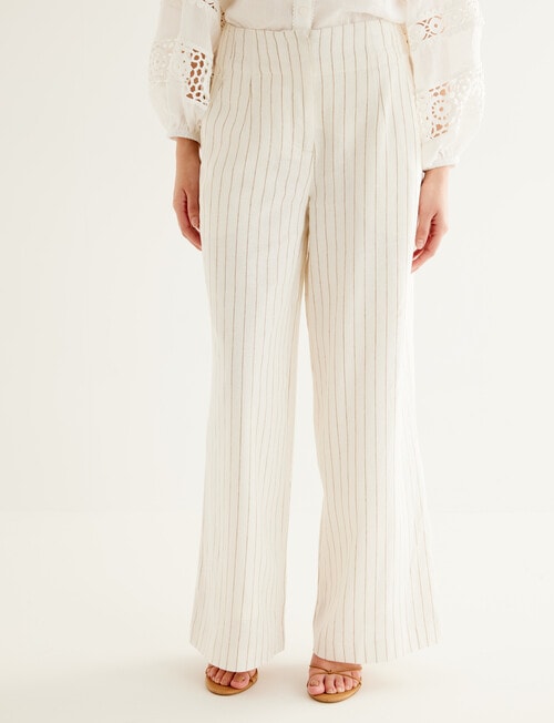 State of play Aria High Waist Pant, Cream product photo