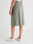 Ella J Cargo Skirt, Sage product photo View 02 S