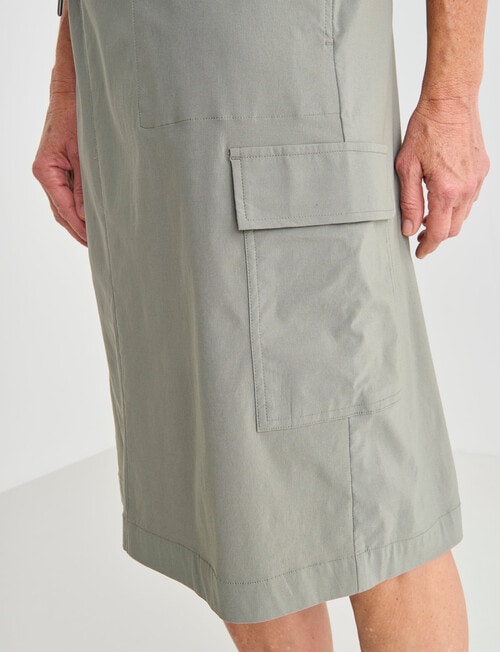 Ella J Cargo Skirt, Sage product photo View 04 L