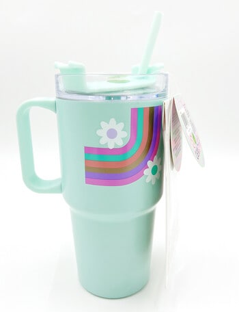 Hot Focus On The Go Mug, Blue product photo