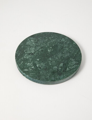 Amy Piper Mia Marble Trivet, 18cm, Green product photo