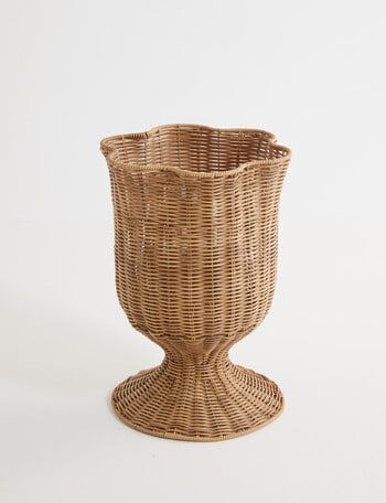 Tilly Home Lily Basket Stand, Natural product photo