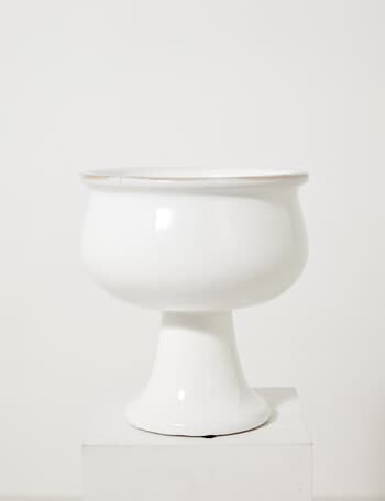 Tilly Home Jardin Vessel, Snow product photo