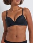 Perfects Alive Graduated Push Up Bra, Black, B-D product photo