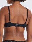 Perfects Alive Graduated Push Up Bra, Black, B-D product photo View 02 S