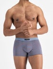 Jockey Comfort Stripe Trunk, 3-Pack, Clay Red, Dark Mist & Resort Stripe product photo View 03 S