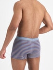 Jockey Comfort Stripe Trunk, 3-Pack, Clay Red, Dark Mist & Resort Stripe product photo View 05 S