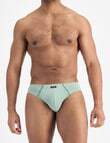 Jockey Brief, 4-Pack, Black, Clay Red, Peppermint Smoke & Tide product photo View 09 S