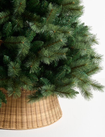 Christmas Shop Scallop Basket Tree Skirt product photo