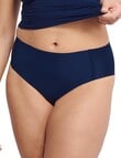 Sloggi Zero Feel High Waist Brief, Navy, S-XL product photo View 03 S