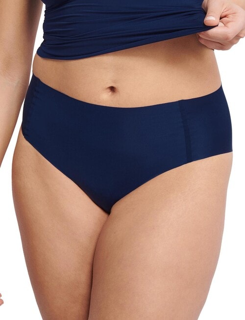 Sloggi Zero Feel High Waist Brief, Navy, S-XL product photo View 03 L