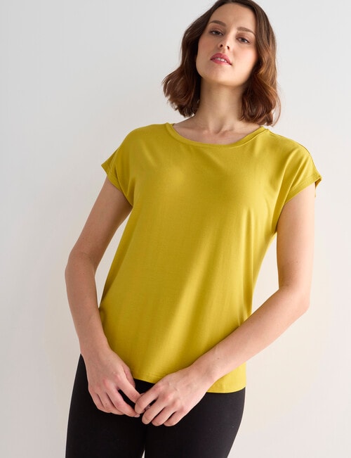 Bodycode Boxy Tee, Honey product photo View 05 L