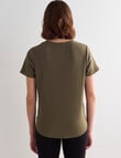 Bodycode Rib Boxy Tee, Elmwood product photo View 02 S