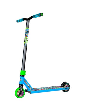 MADD Carve Zombie Party Pro-X Scooter, Blue & Green product photo