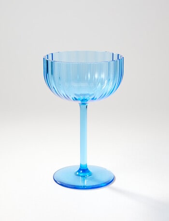 Terrace Journey Cocktail Glass, 305ml, Blue product photo