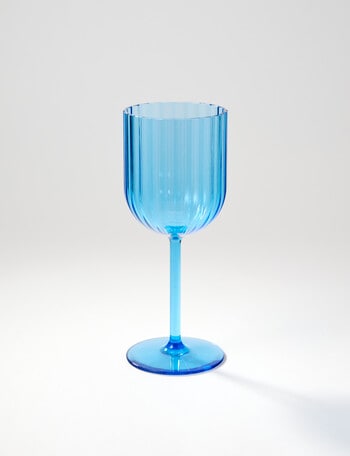 Terrace Journey Wine Glass, 391ml, Blue product photo