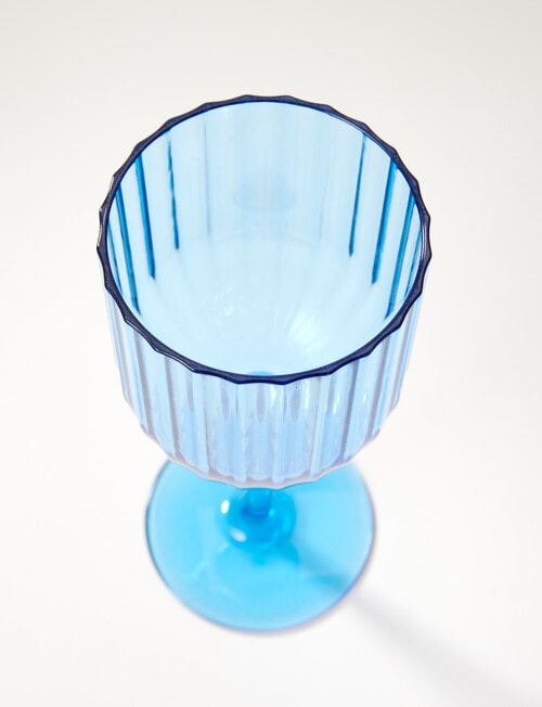 Terrace Journey Wine Glass, 391ml, Blue product photo View 02 L