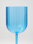 Terrace Journey Wine Glass, 391ml, Blue product photo View 03 S