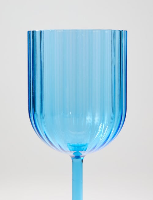 Terrace Journey Wine Glass, 391ml, Blue product photo View 03 L