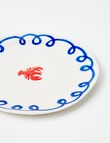 Bosa Coastal Lobster Side Plate, 20cm, Navy product photo View 02 S