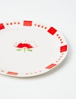 Bosa Coastal Pohutukawa Side Plate, 20cm, Red product photo View 02 S