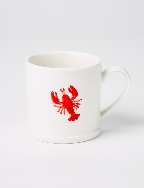 Bosa Coastal Lobster Mug, 12cm, Cream product photo