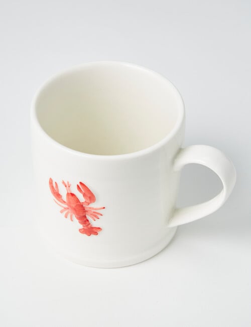 Bosa Coastal Lobster Mug, 12cm, Cream product photo View 02 L