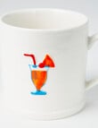 Bosa Coastal Cocktail Mug, 12cm, Cream product photo View 03 S