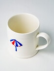 Bosa Coastal Umbrella Mug, 12cm, Cream product photo View 02 S