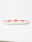 Bosa Coastal Pohutukawa Platter, 27cm, Cream & Red product photo View 03 S